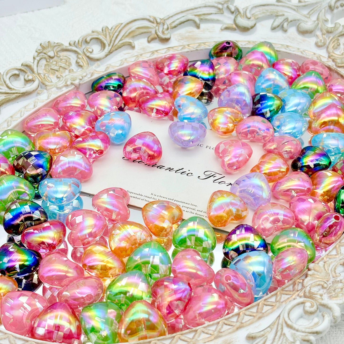 S51恋するチェックハート(19*22mm)