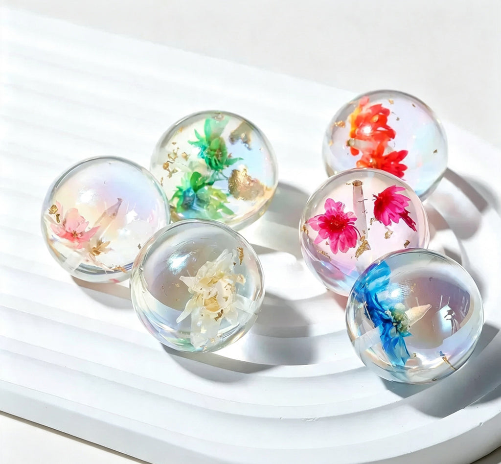 [開封]NEW.約 25mm 特大レジンビーズ