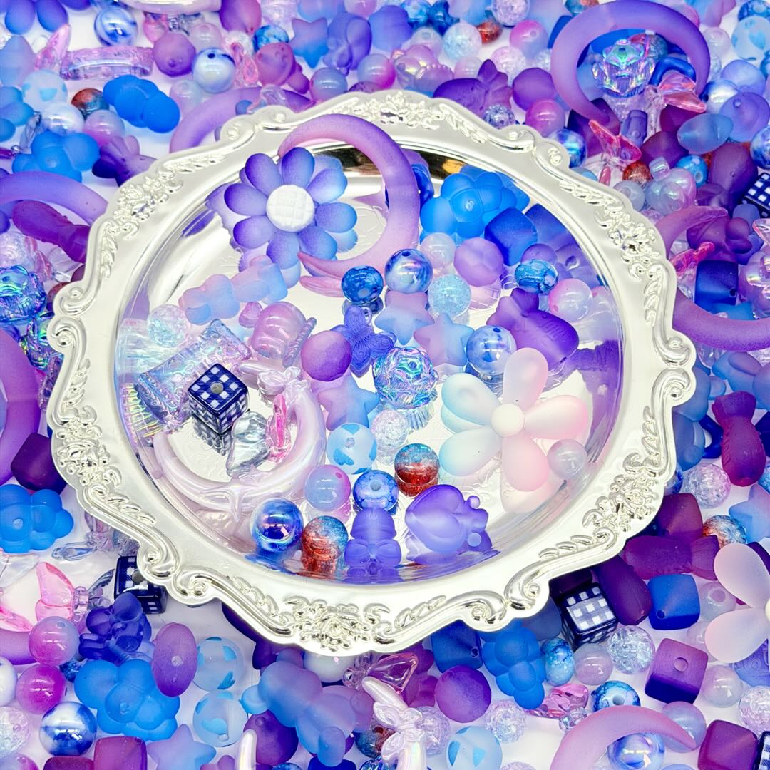 [Super02]サイズ・形状・カラーが多種多様な DIY ビーズ（アクリル / レジン / プラスチック製）