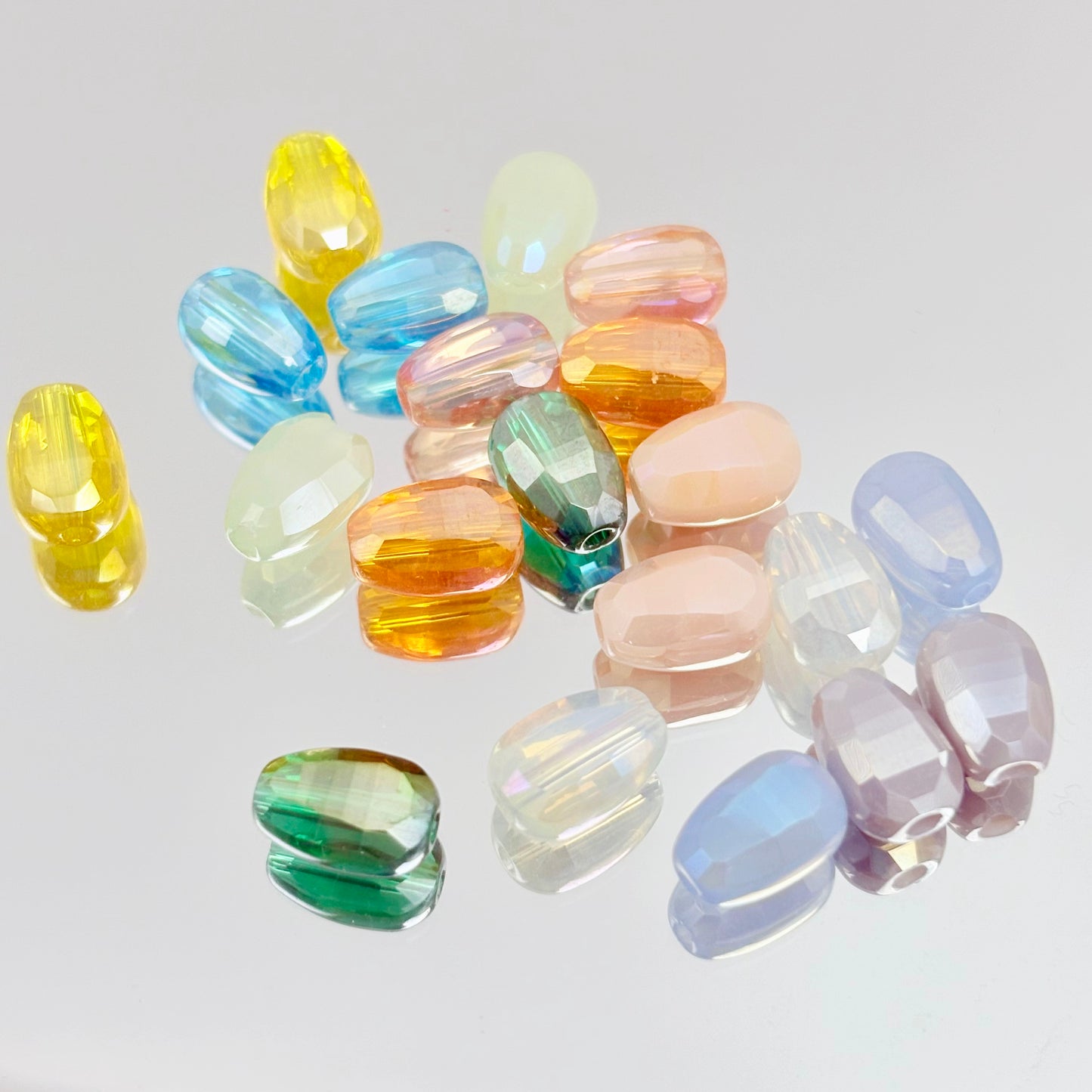 [G03]彩璃の星瀑・ガラス串珠ミックス（形状・カラーランダムパック）