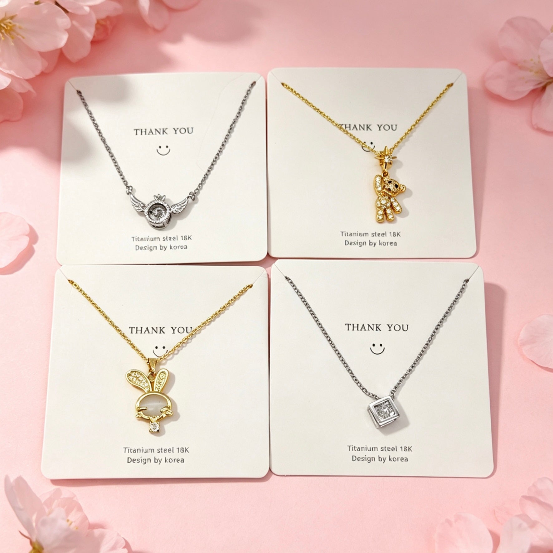[開封] NEW.おしゃれデザイン 合金ネックレス 低アレルギー性
