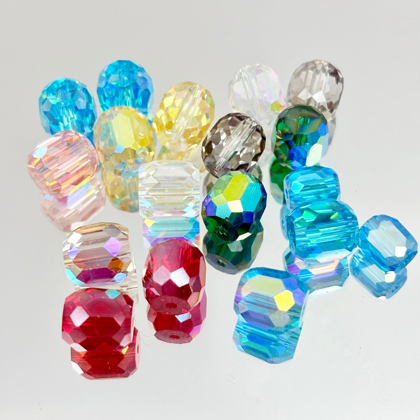 [G03]彩璃の星瀑・ガラス串珠ミックス（形状・カラーランダムパック）