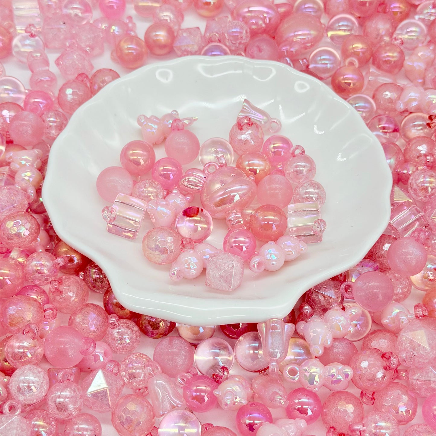 [Super02]サイズ・形状・カラーが多種多様な DIY ビーズ（アクリル / レジン / プラスチック製）