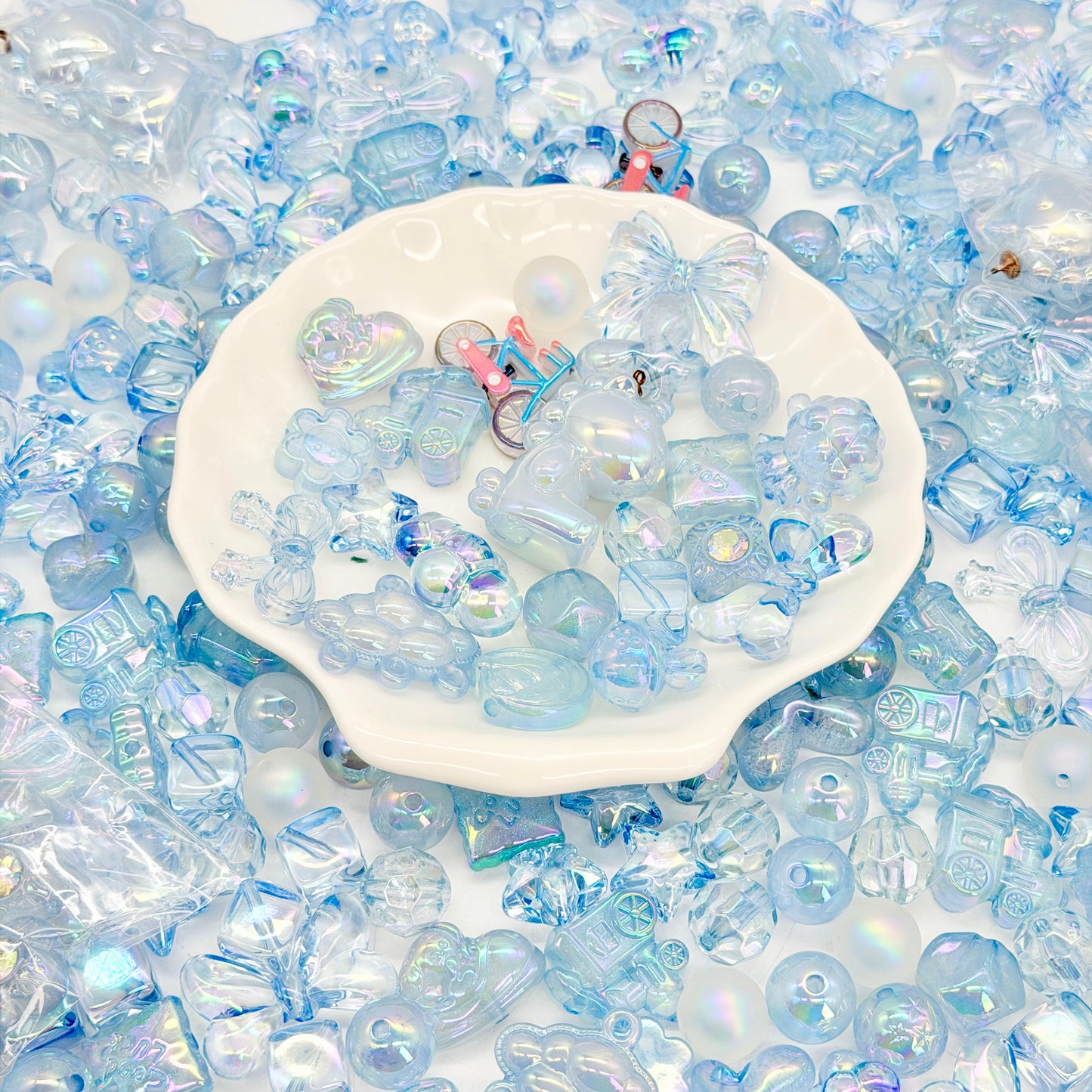 [Super02]サイズ・形状・カラーが多種多様な DIY ビーズ（アクリル / レジン / プラスチック製）