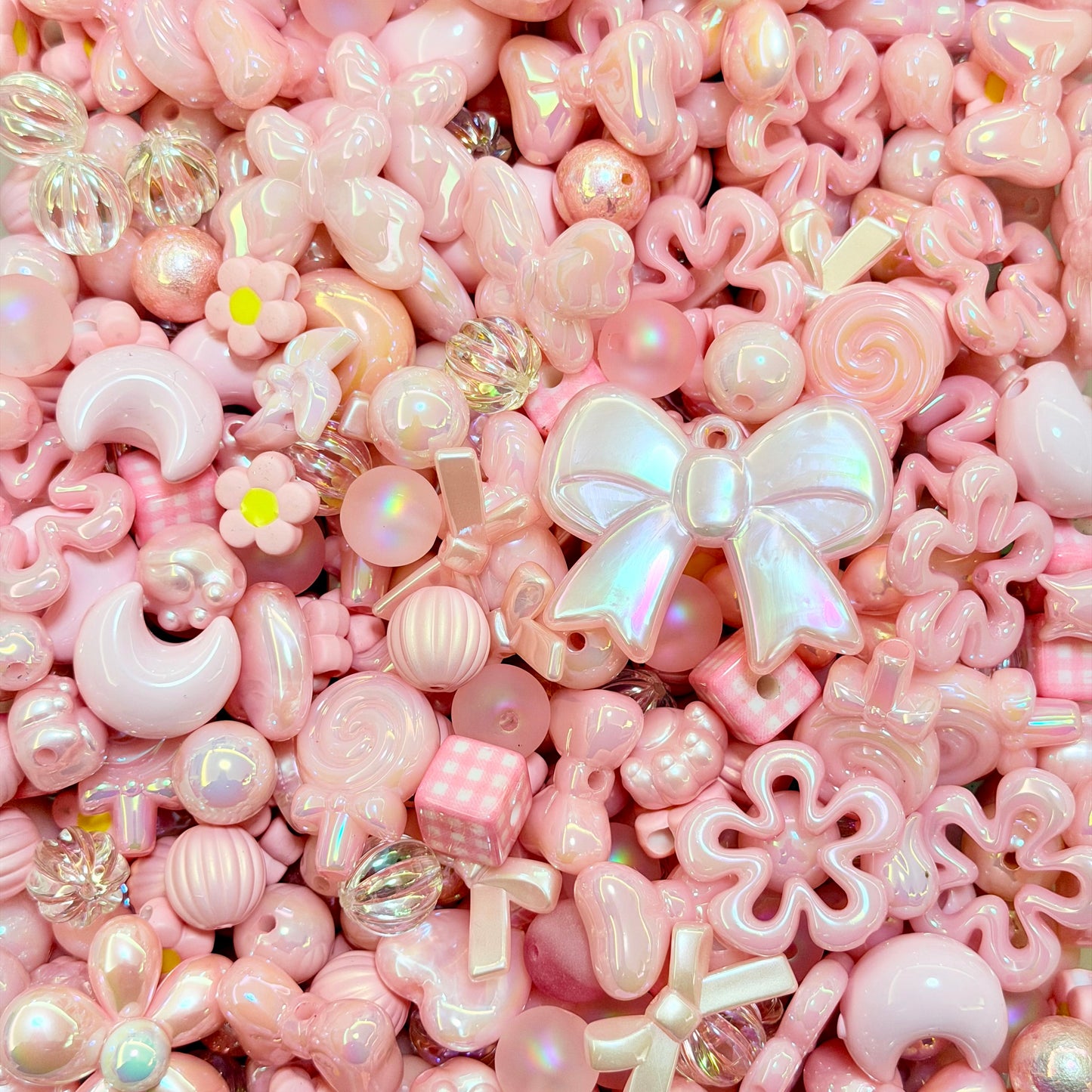 [Super02]サイズ・形状・カラーが多種多様な DIY ビーズ（アクリル / レジン / プラスチック製）