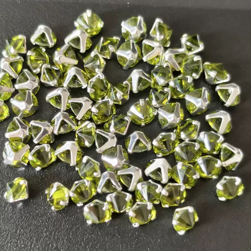 [開封] キュービックジルコニア ブレスレット・ストラップ・バンスクリップ DIY 素材