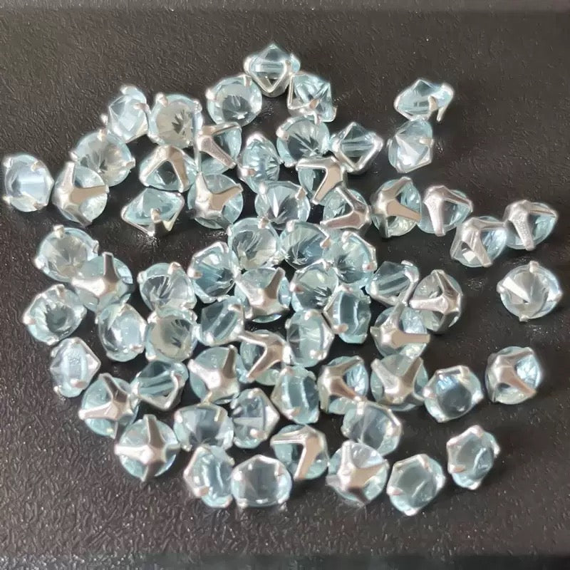 [開封] キュービックジルコニア ブレスレット・ストラップ・バンスクリップ DIY 素材