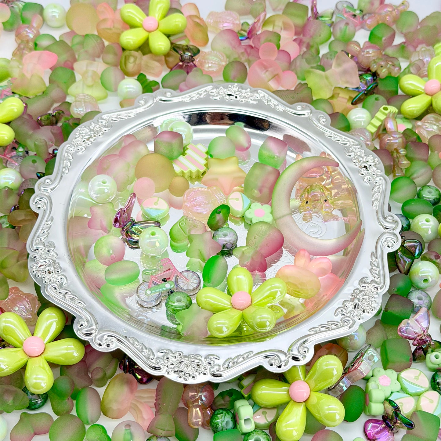 [Super02]サイズ・形状・カラーが多種多様な DIY ビーズ（アクリル / レジン / プラスチック製）