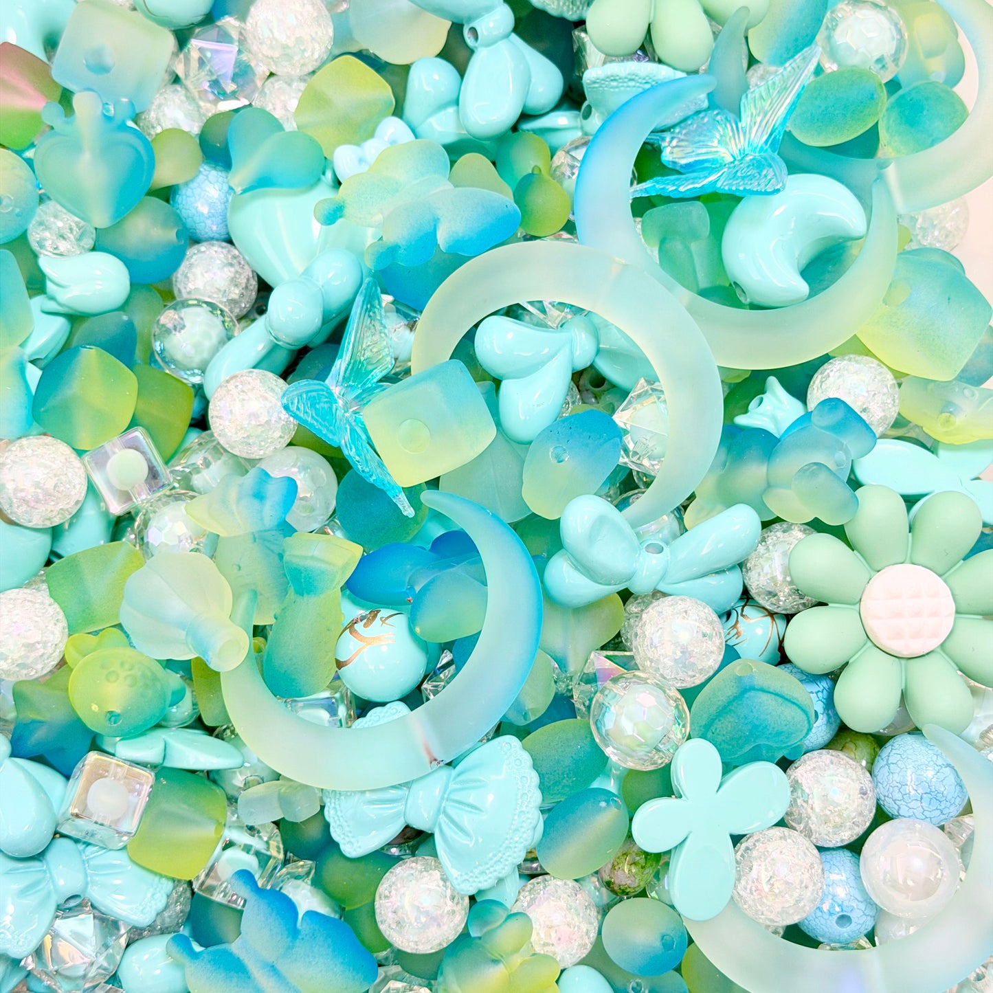 [Super02]サイズ・形状・カラーが多種多様な DIY ビーズ（アクリル / レジン / プラスチック製）