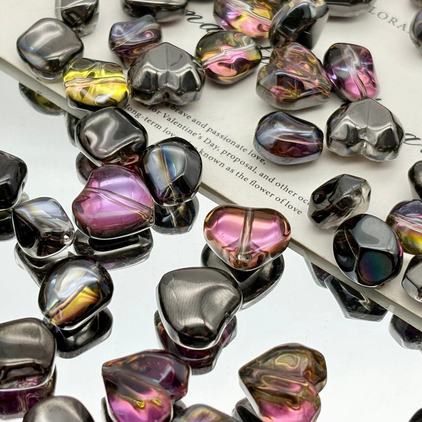 H82スイートメタリックハート