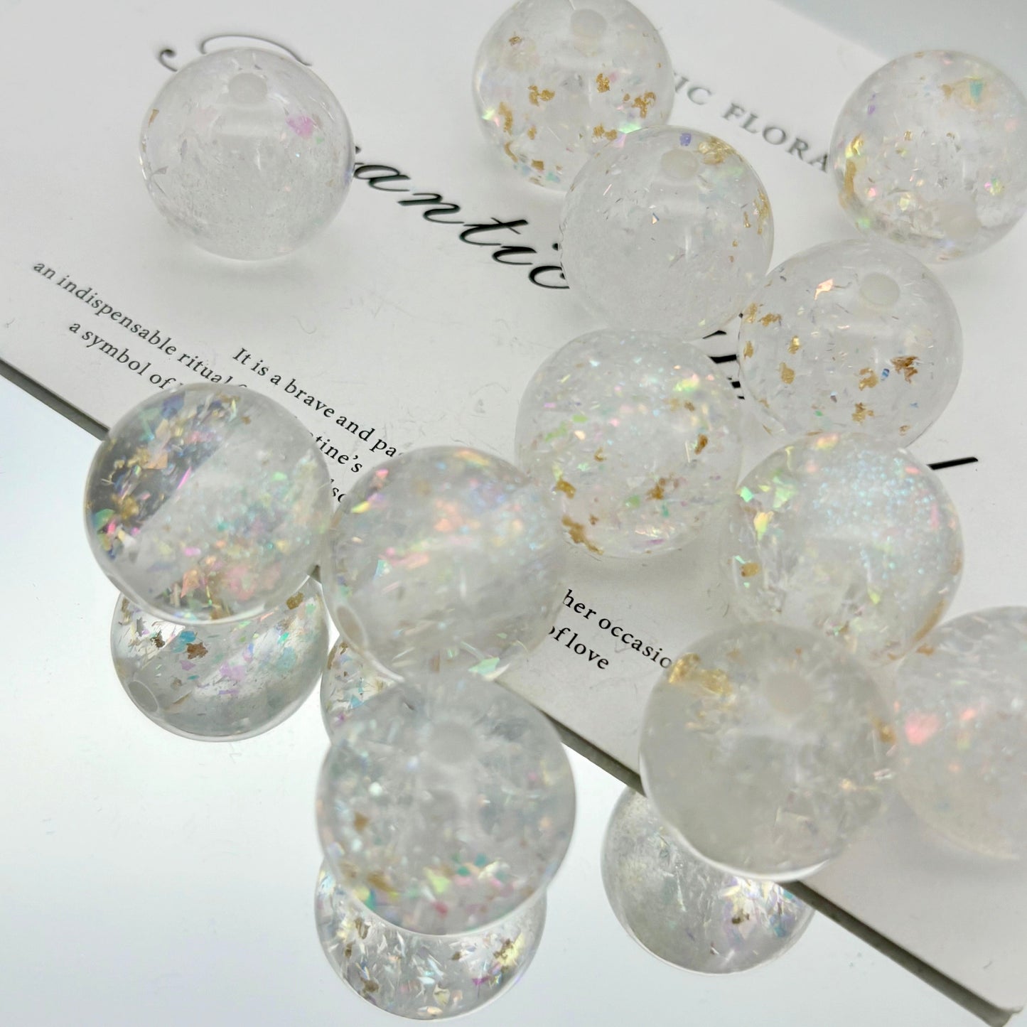 A79クリアゴールドスパークル(16mm)