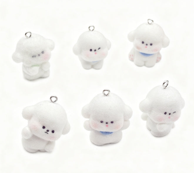 [Q03]萌系レジンフリース小動物ペンダント