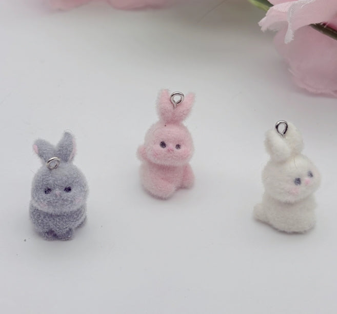 [Q03]萌系レジンフリース小動物ペンダント