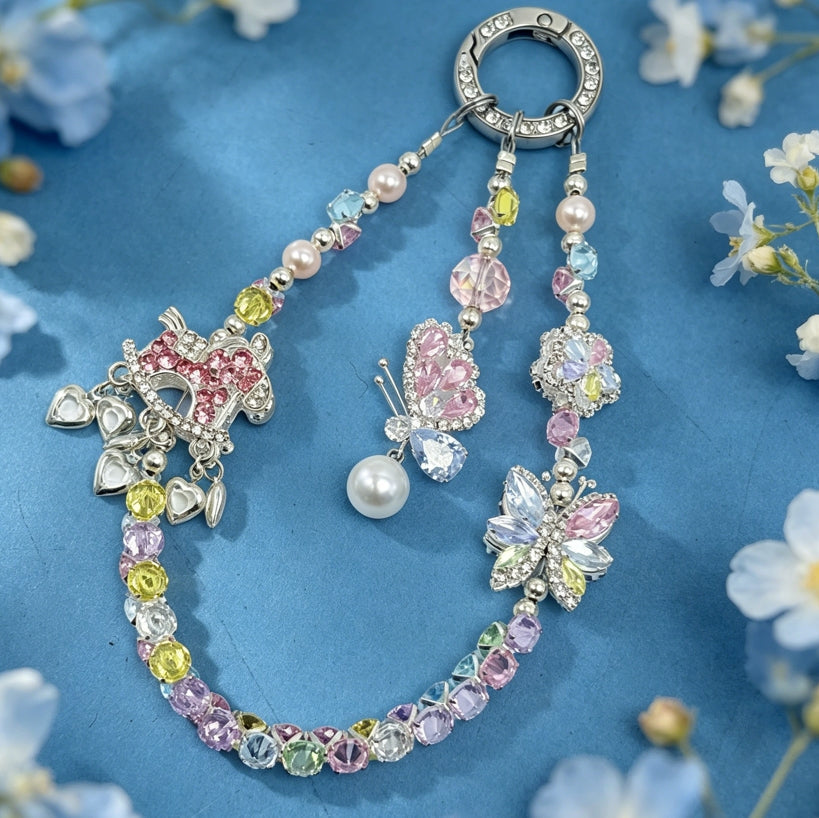 [開封] キュービックジルコニア ブレスレット・ストラップ・バンスクリップ DIY 素材