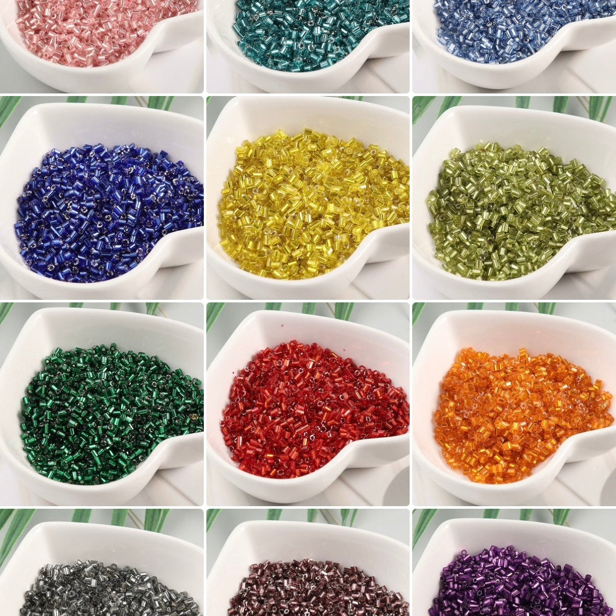 [開封] 直径約 1.7mm の極小細ビーズ 繊細なアクセサリー作り DIY 手芸素材