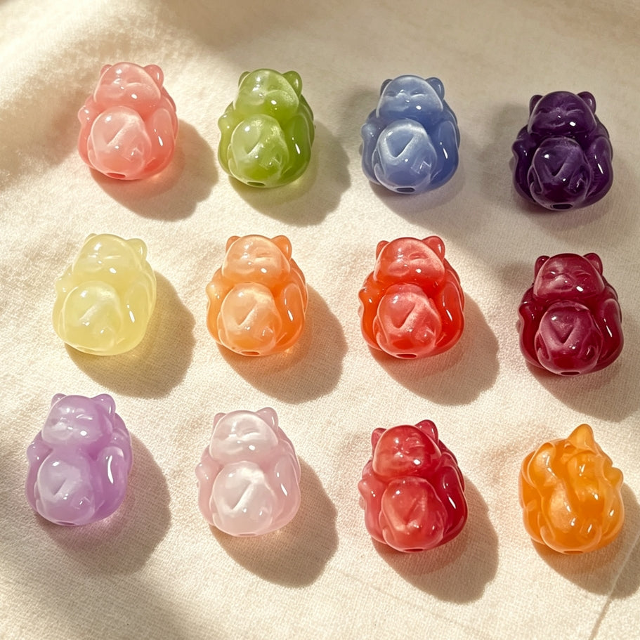 [開封] NEW.レジン動物モチーフパーツ