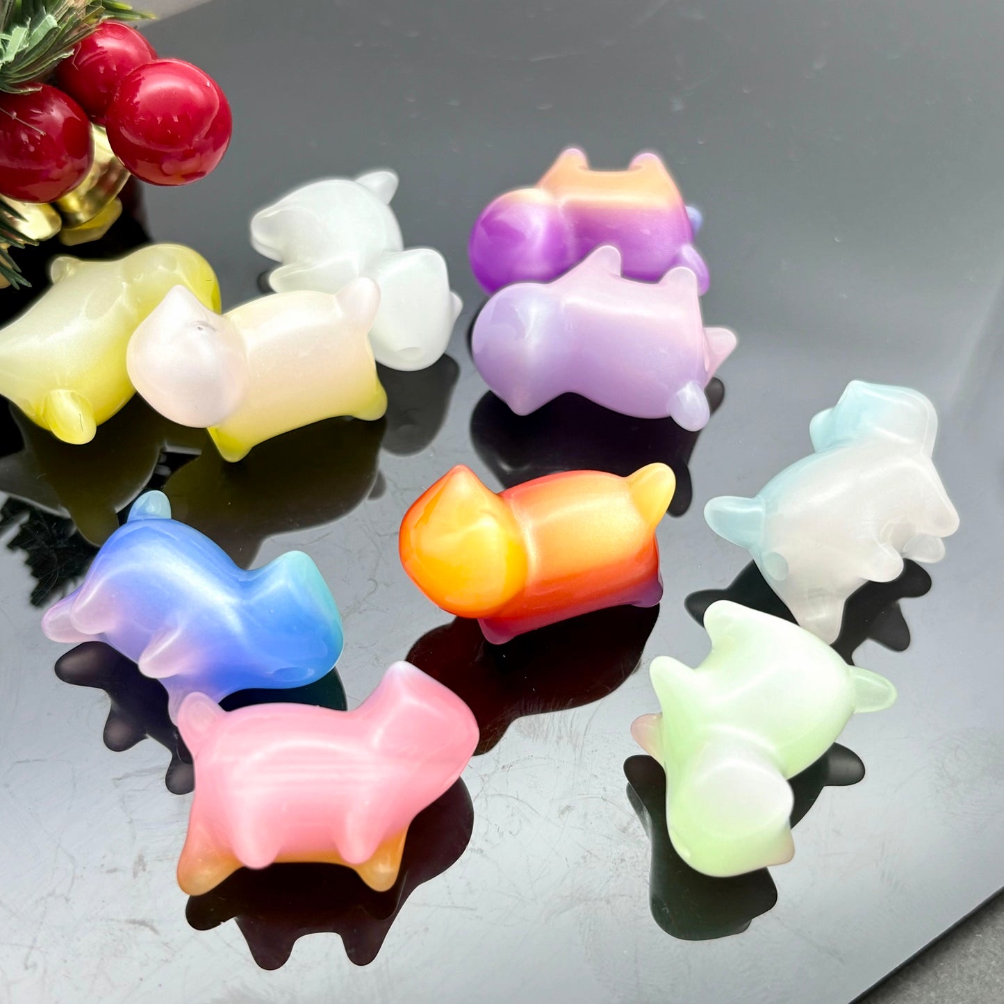 [D0103]にじいろレジンにゃんこ