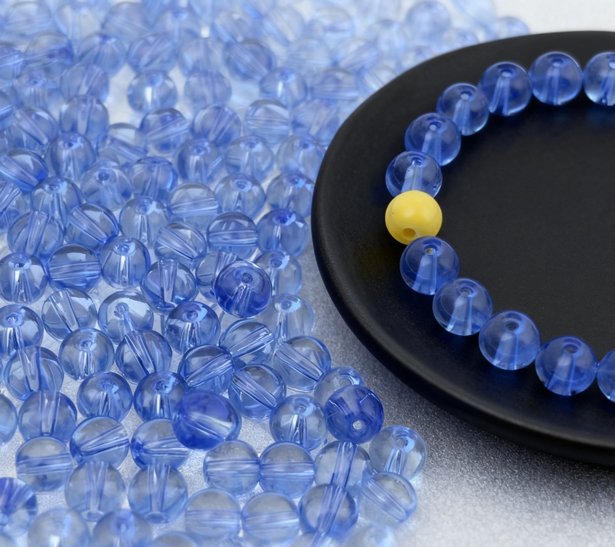 [B0102]純色ビーズ（6㎜）　