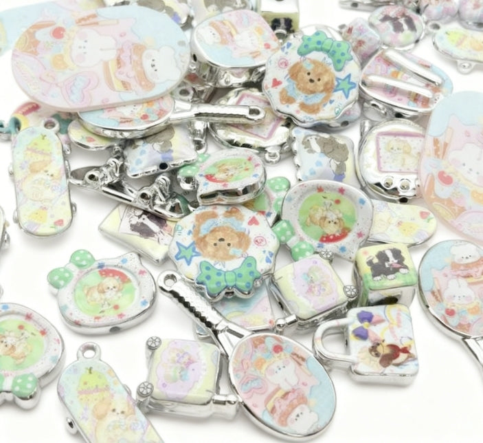 [新年福袋01]柔形大綴・多素材大尺寸串珠ミックス（3 袋 / 6 袋 / 10 袋）