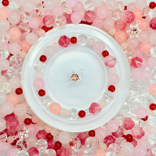 [B134]ピンクの霧とバラの赤