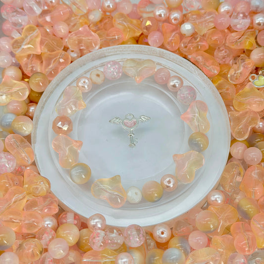 [B151]暖かいオレンジと柔らかなピンク