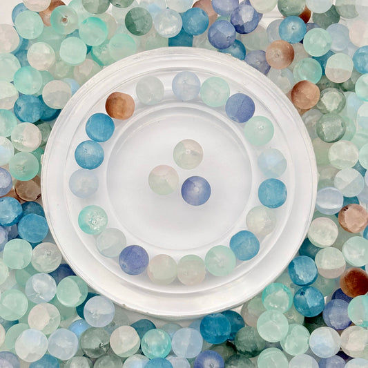 [B160]氷の青と苔の緑