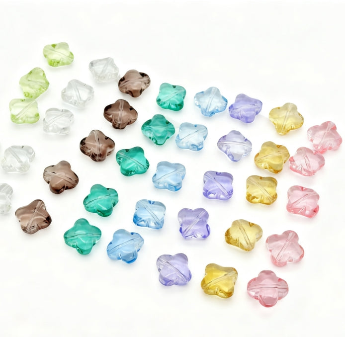 [B40]幸運の四つ葉、琉璃の雫