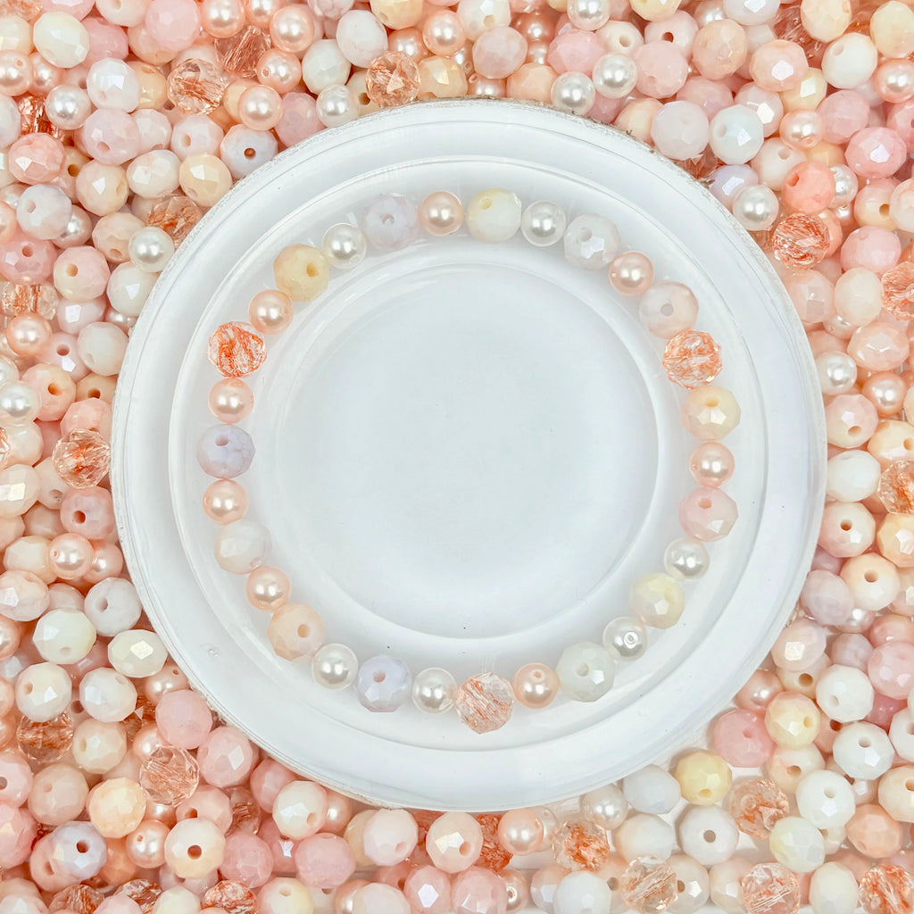 [開封] NEW.高品質ブレスレット素材 レジン・瑠璃・アクリル混合