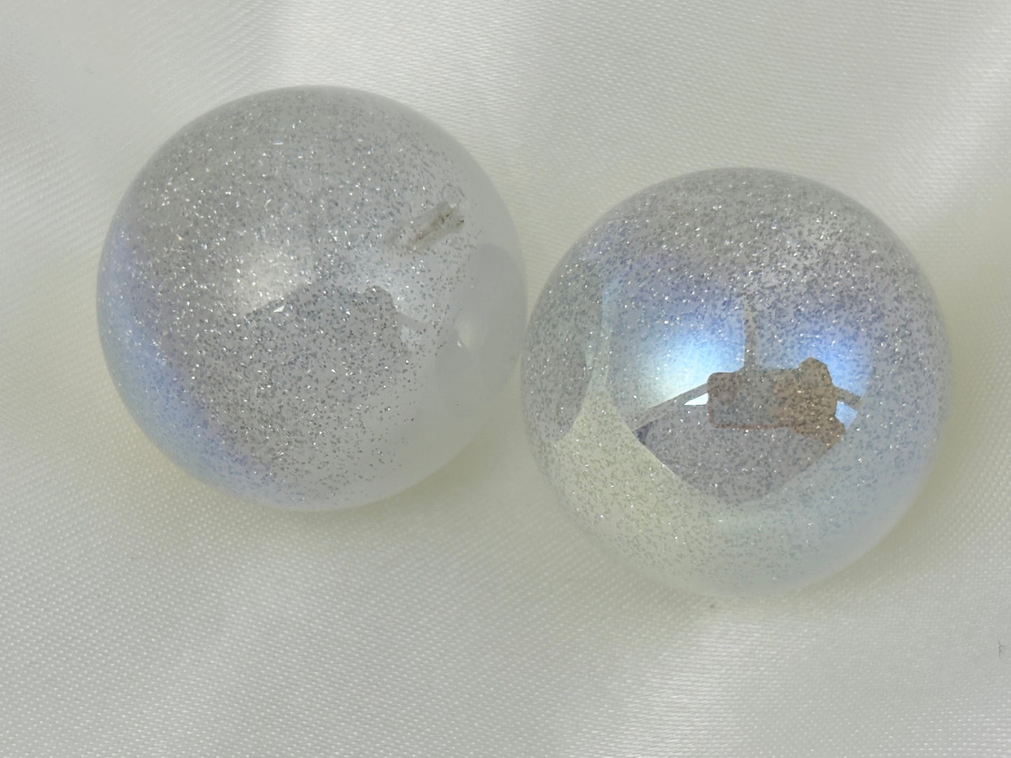 [A65-02]幻境半珠・20mm /25mm半孔レジンガラス串珠（1 個）