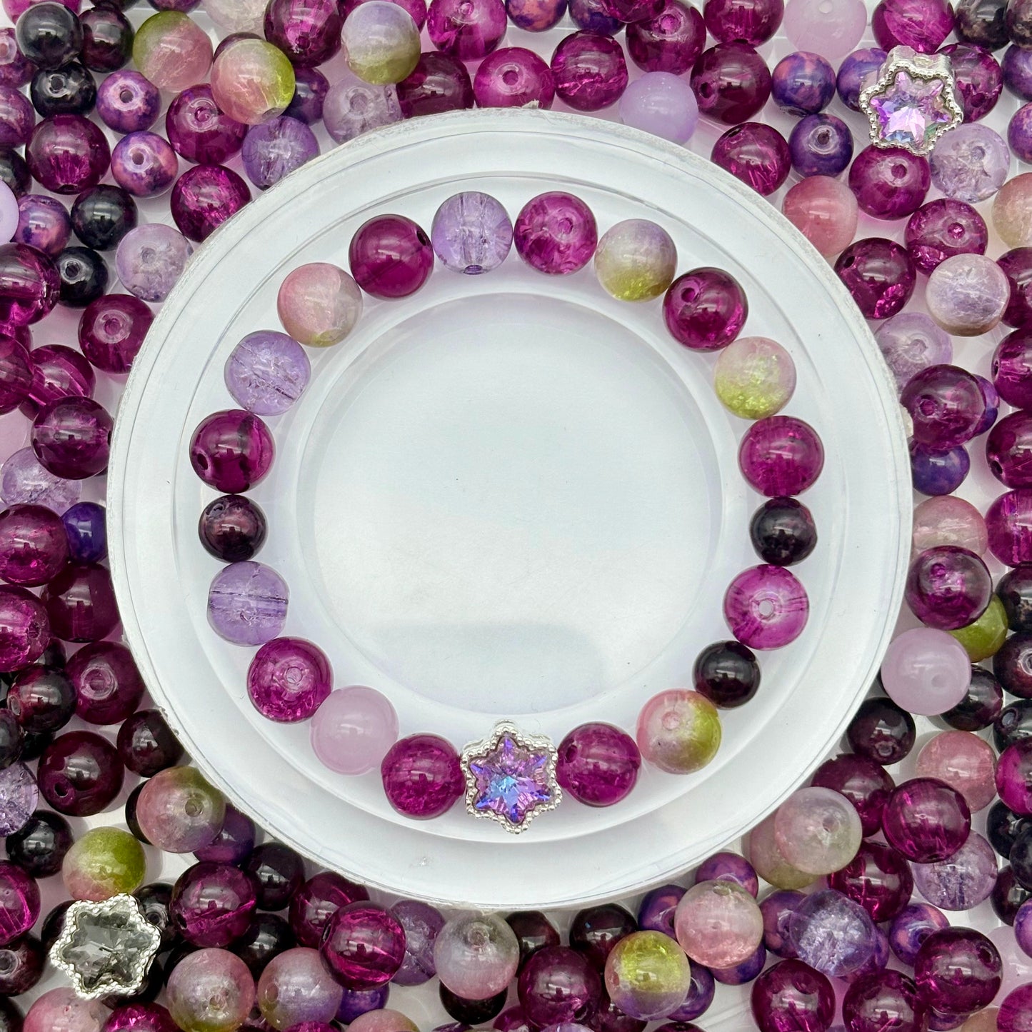 [B161]苺の紫と霧のピンク