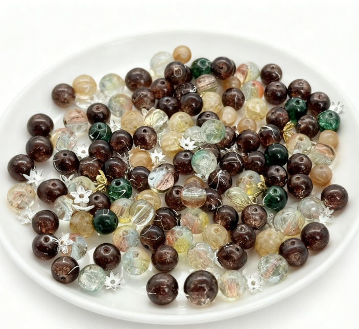 [新年福袋02]細韵の織珠・小尺寸ガラス合金串珠ミックス（4 袋 / 8 袋 / 10 袋）