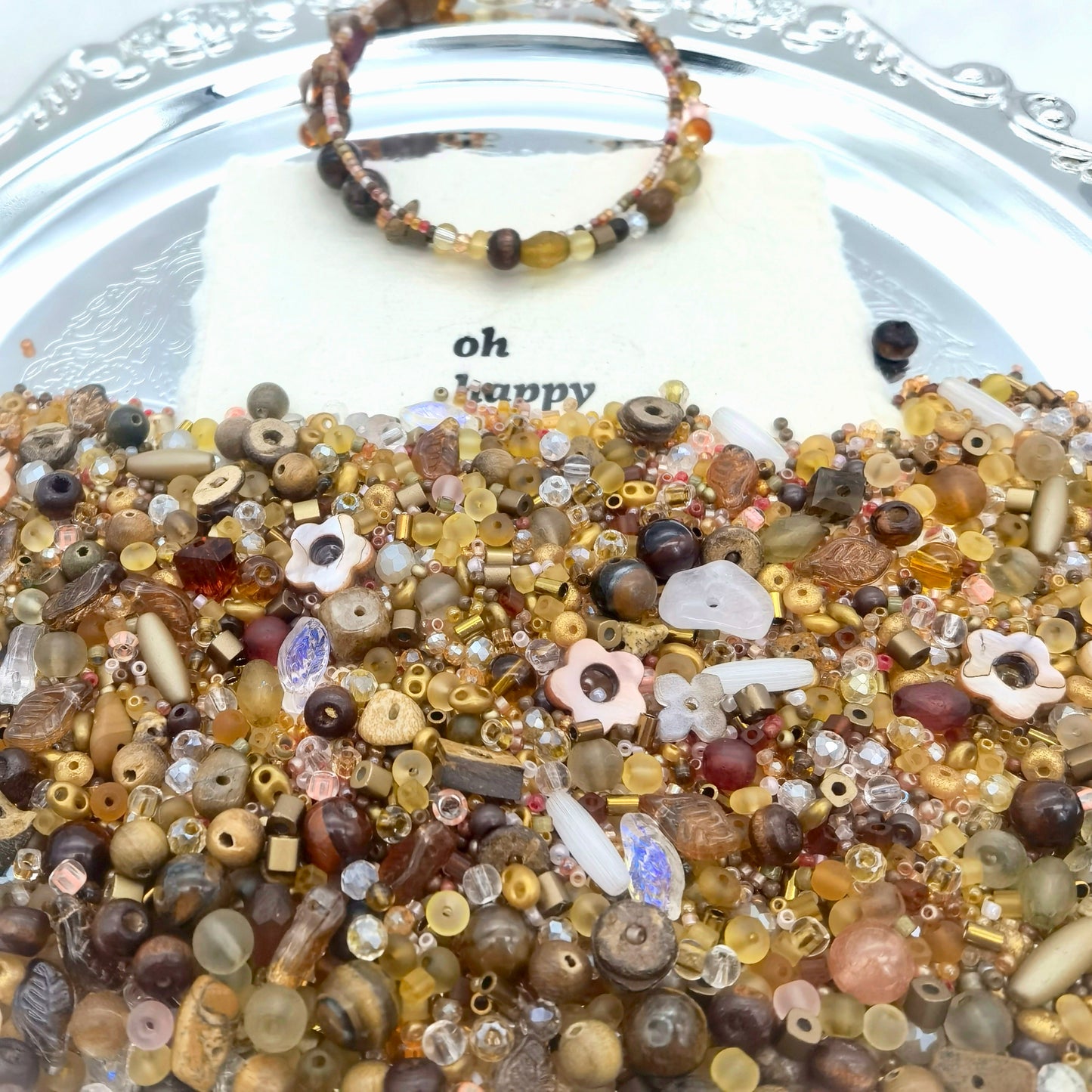 [M0103]アースカラービーズ