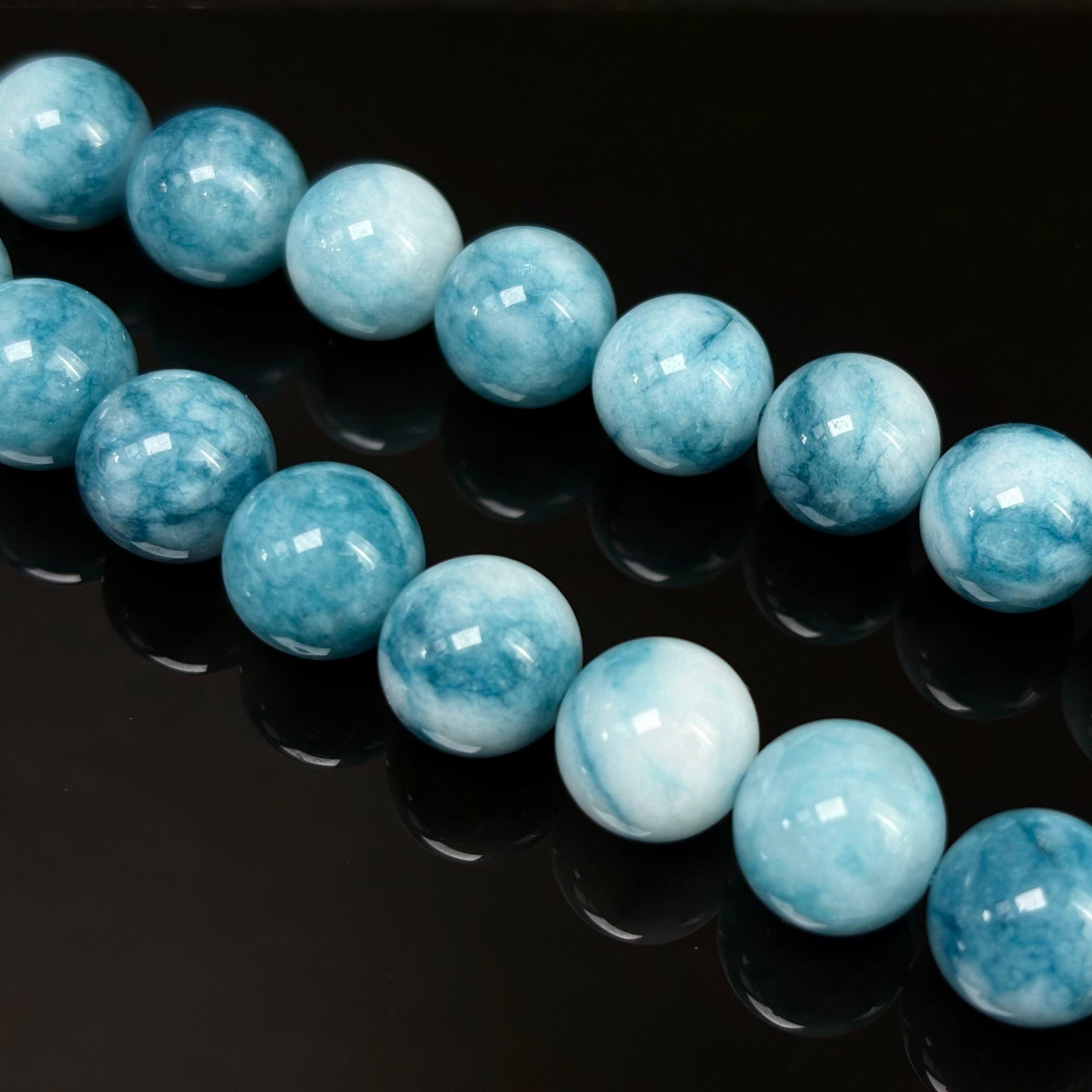 N08 ラリマー天然石（12mm） – RakuDIY-S