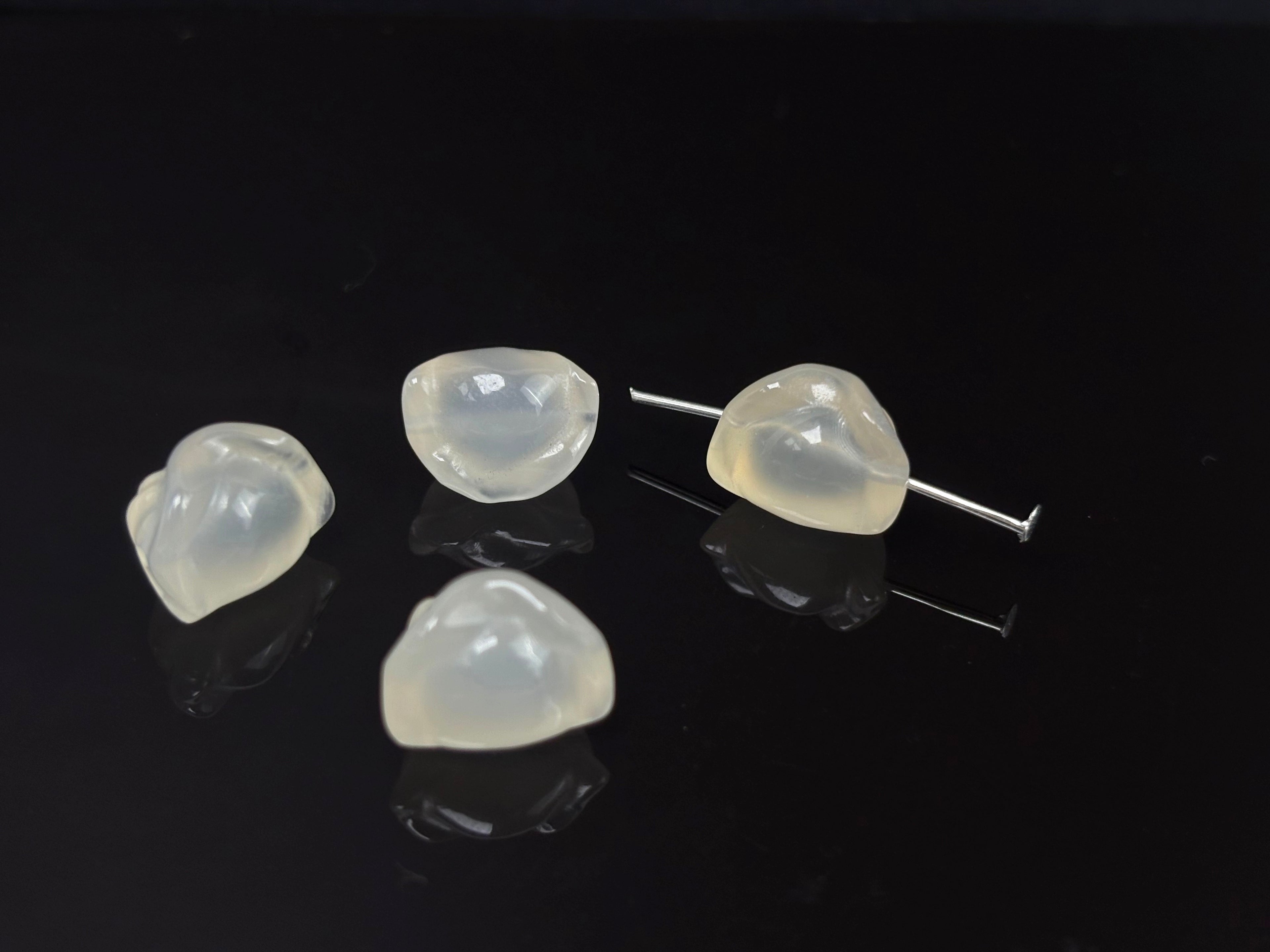 [開封] NEW.ハート・合金・タッセル豊富な繊細チャーム ブレス・ピアス作り DIY 素材