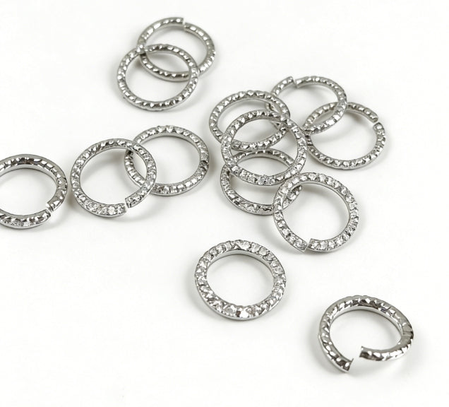 [T29]DIY ビーズ基礎パーツ：オープンリング／クローズドリング