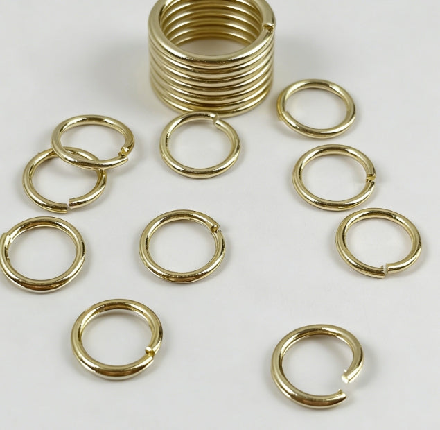 [T29]DIY ビーズ基礎パーツ：オープンリング／クローズドリング