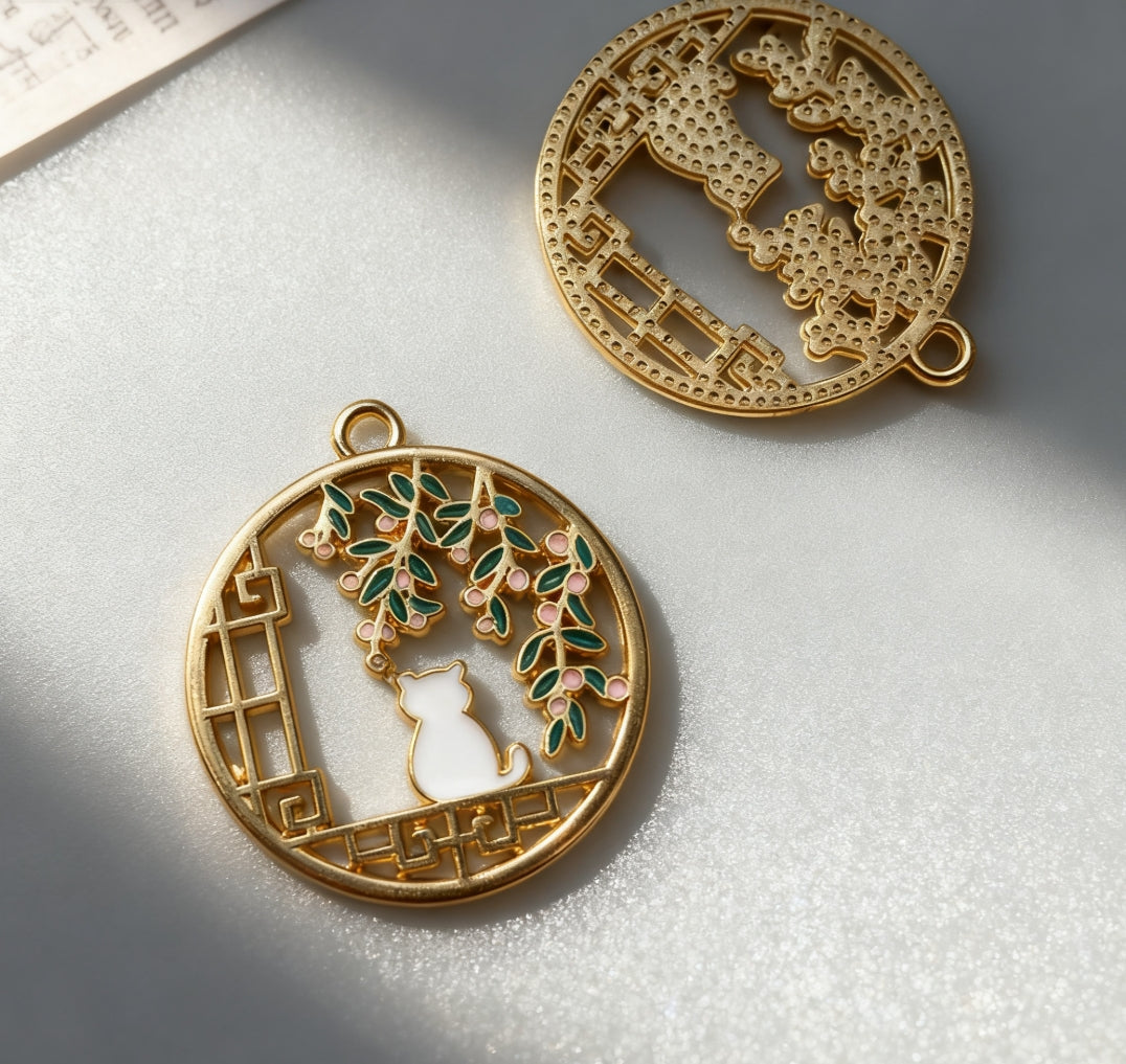 [D0101]  猫ちゃんペンダント