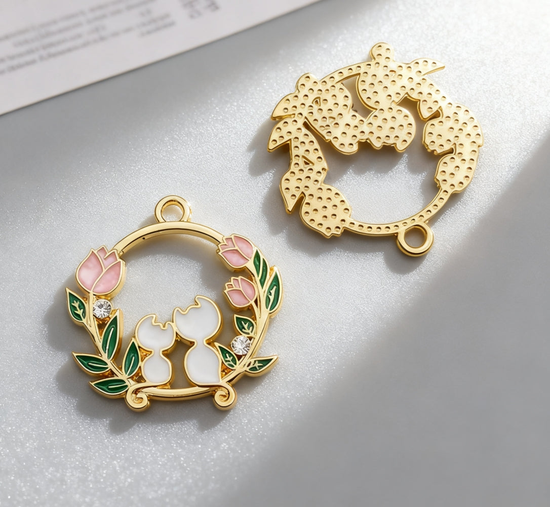 [D0101]  猫ちゃんペンダント