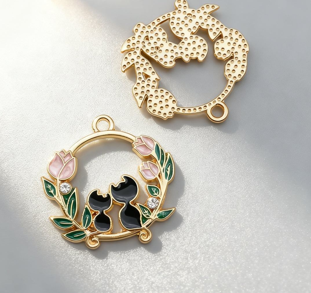 [D0101]  猫ちゃんペンダント