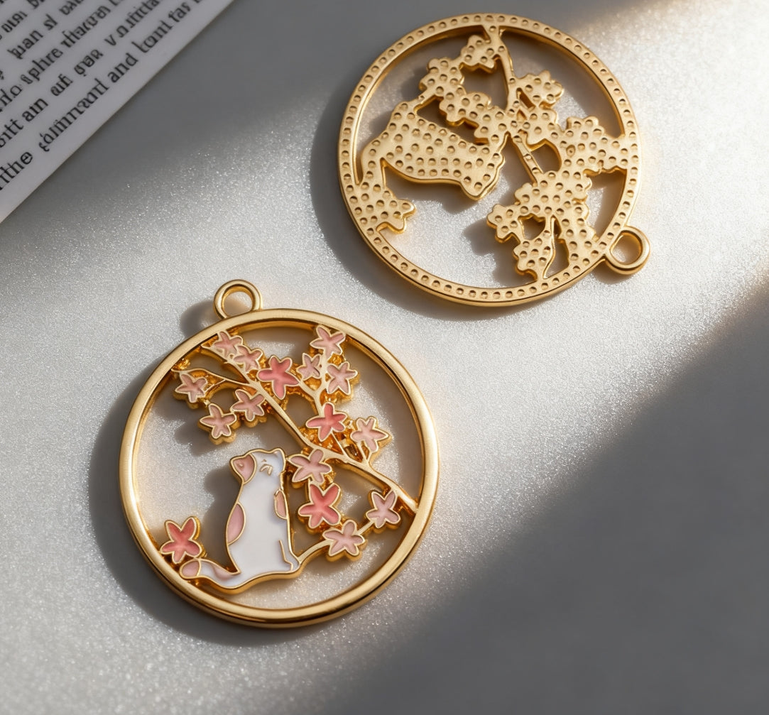 [D0101]  猫ちゃんペンダント