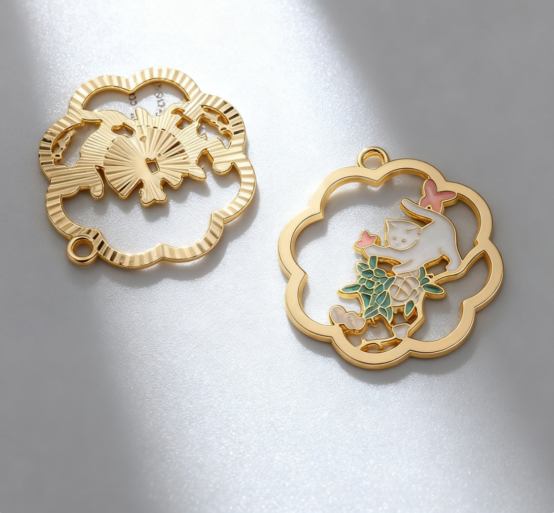 [D0101]  猫ちゃんペンダント