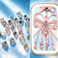 [開封]小型サイズ 合金マルチホールビーズ DIY アクセサリーパーツ