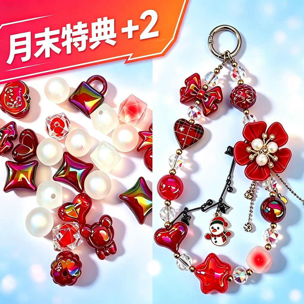 [開封][月末特典 + 2]NEW.アクリルミックスビーズ サイズ・デザイン豊富